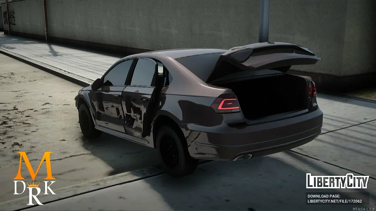 Volkswagen Passat 2016 / GTA San Andreas