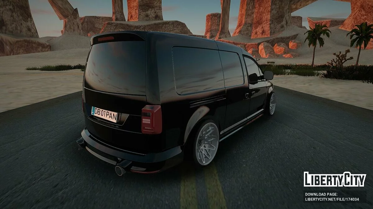 Volkswagen Caddy Clean Look / GTA San Andreas
