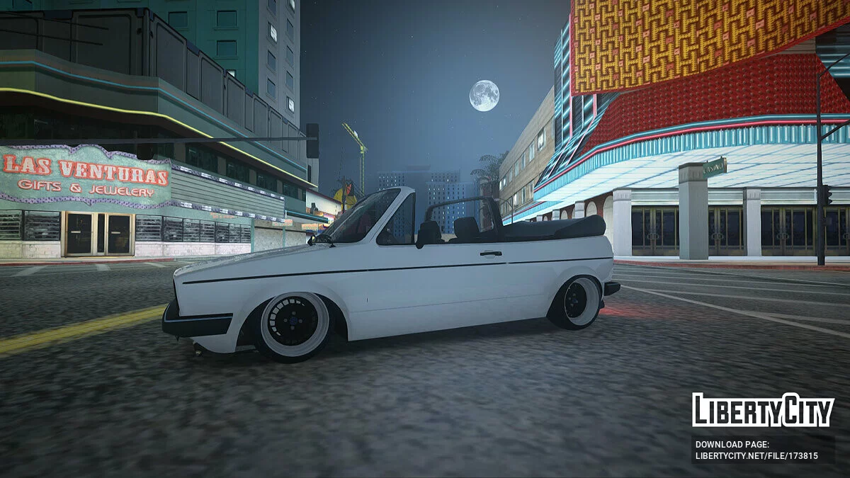 Volkswagen Golf 1 Cabrio VR6 / GTA San Andreas