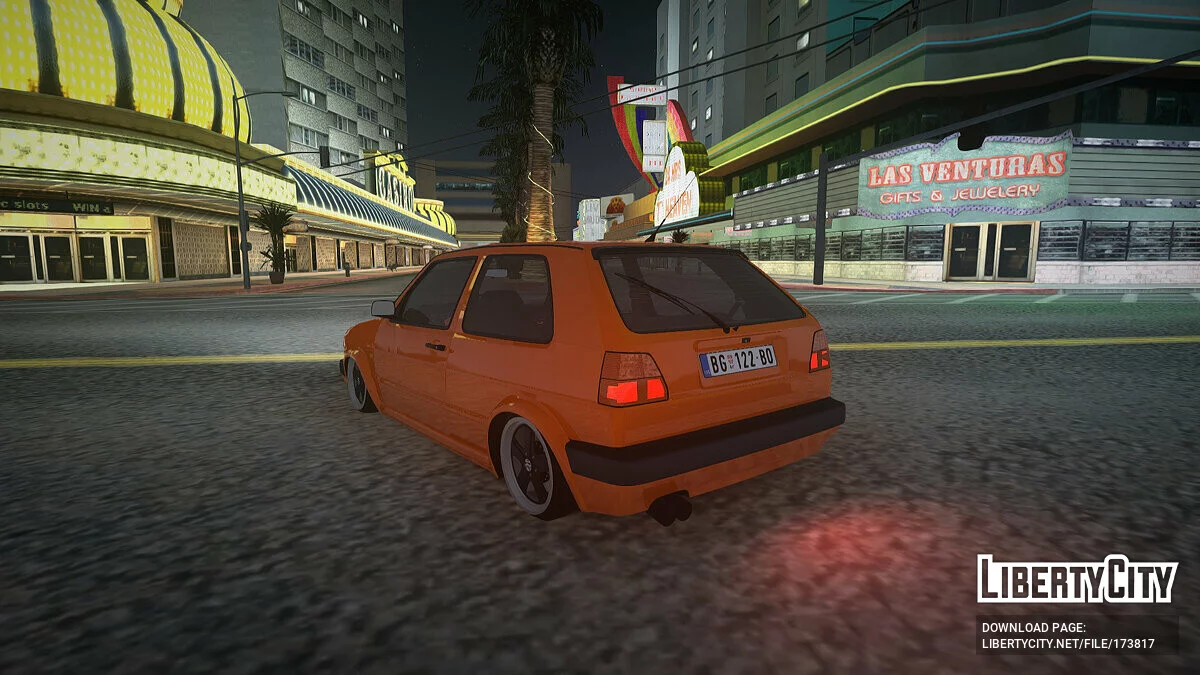 Volkswagen Golf 2 GTI 1.6V / GTA San Andreas