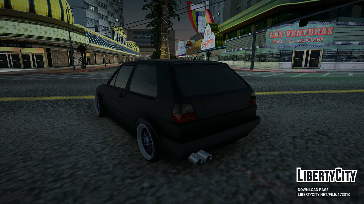 Скачать Volkswagen Golf 2 GTI для GTA San Andreas