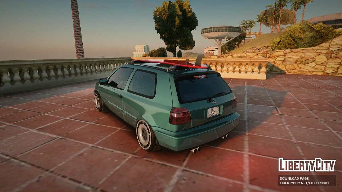 Volkswagen Golf Mk3 Hawaii Style / GTA San Andreas