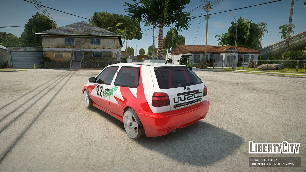 Volkswagen Golf Mk3 / GTA San Andreas