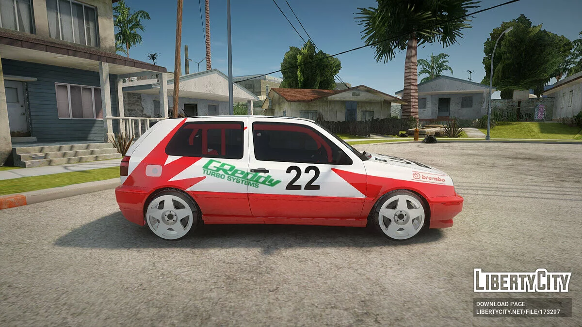 Volkswagen Golf Mk3 / GTA San Andreas
