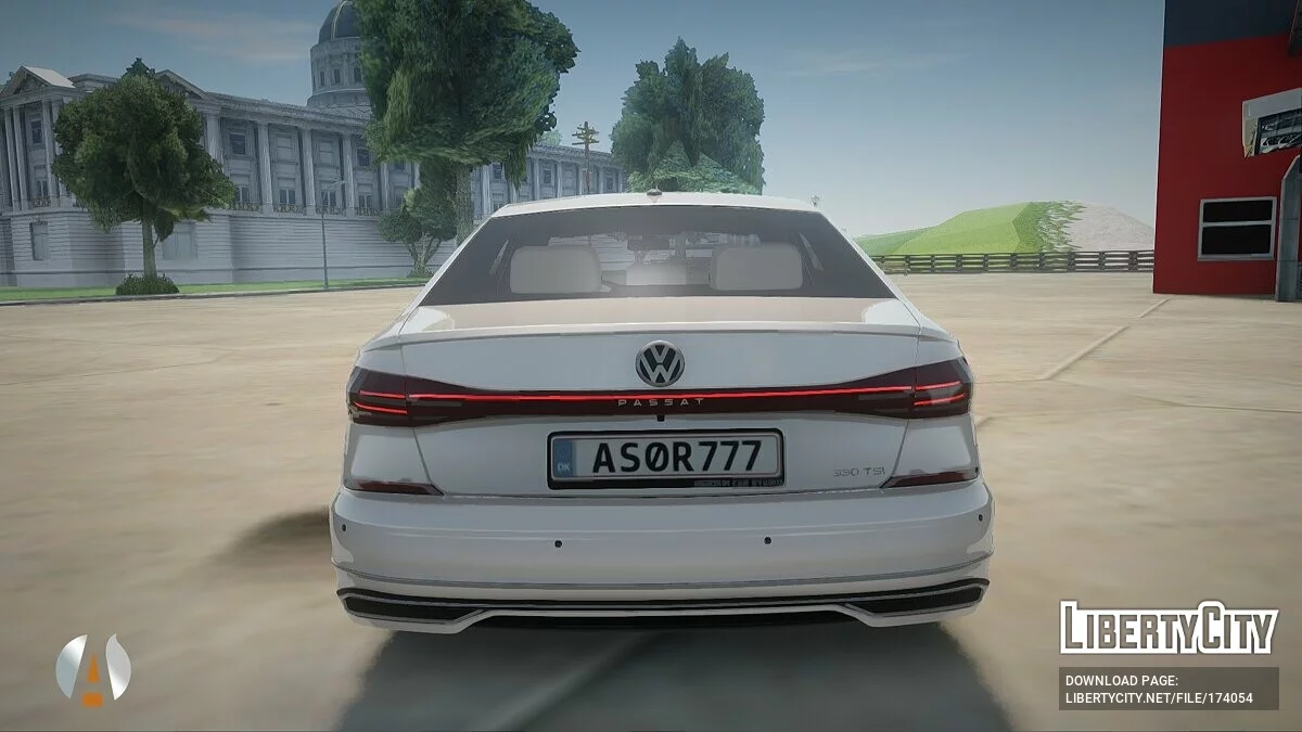 Volkswagen Passat 2021 / GTA San Andreas