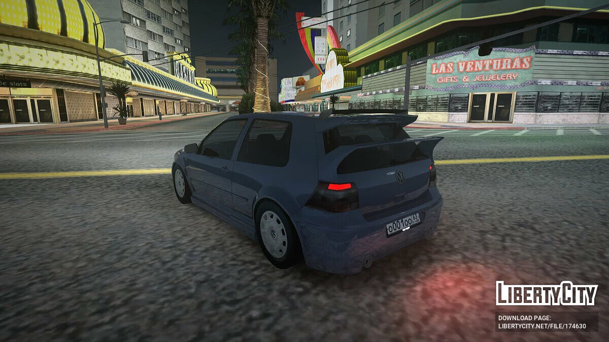 Volkswagen Golf R32 / GTA San Andreas