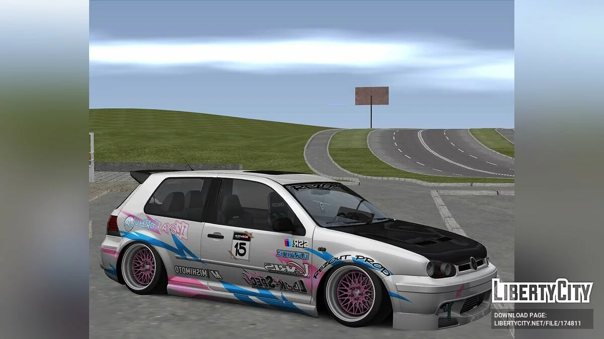 Volkswagen Golf Stance / GTA San Andreas