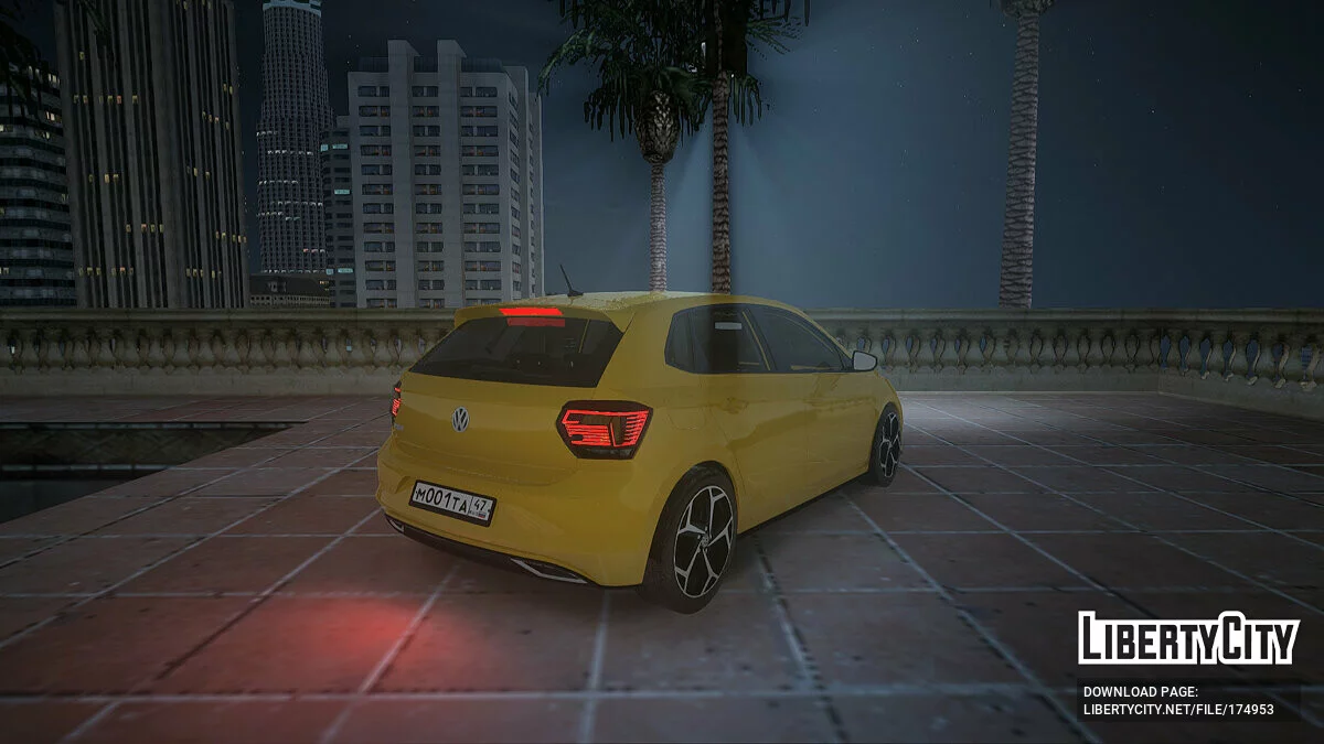 Volkswagen Polo 2018 R Line / GTA San Andreas
