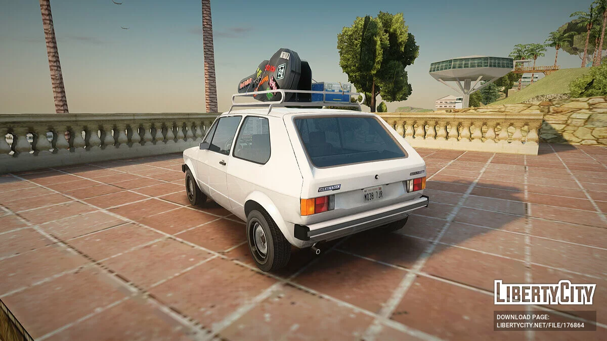 Volkswagen Golf 1 TAS Sarajevo / GTA San Andreas