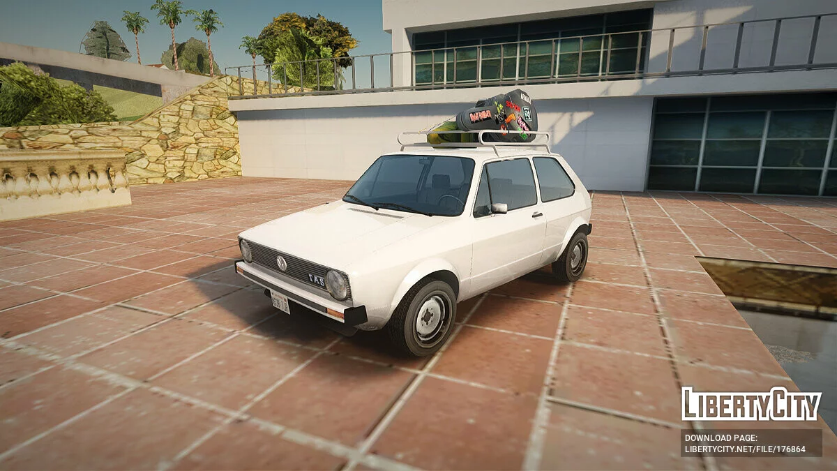 Volkswagen Golf 1 TAS Sarajevo / GTA San Andreas