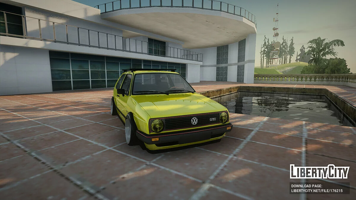Volkswagen Golf Mk2 / GTA San Andreas