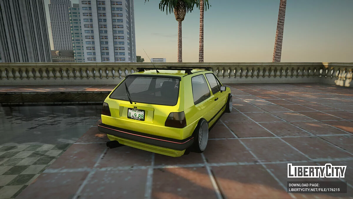 Volkswagen Golf Mk2 / GTA San Andreas