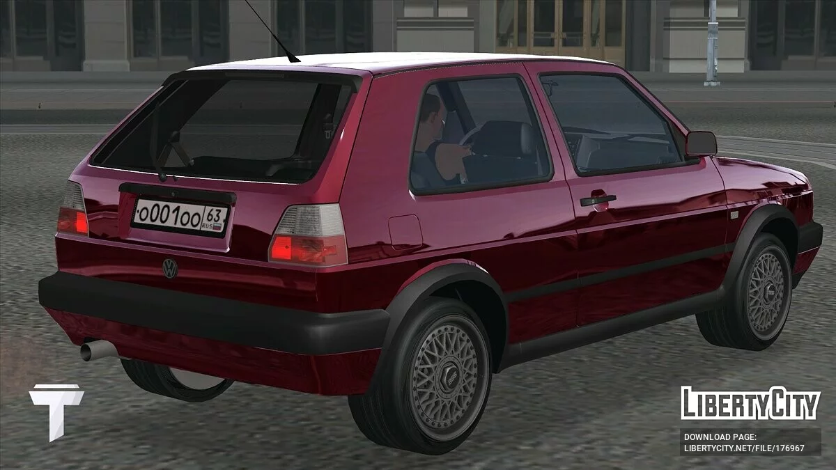 Volkswagen Golf MK2 / GTA San Andreas