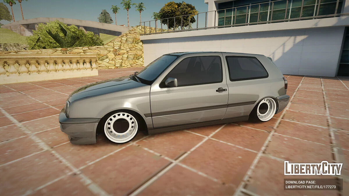 Volkswagen Golf 3 Stanced / GTA San Andreas