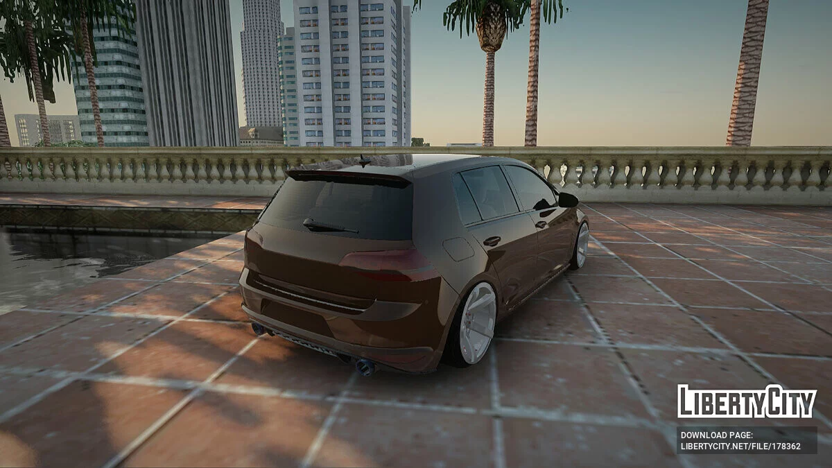 Volkswagen Golf 7 Stance / GTA San Andreas