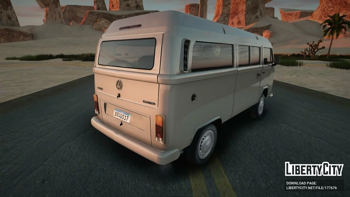 Volkswagen Kombi Standard (T2) / GTA San Andreas