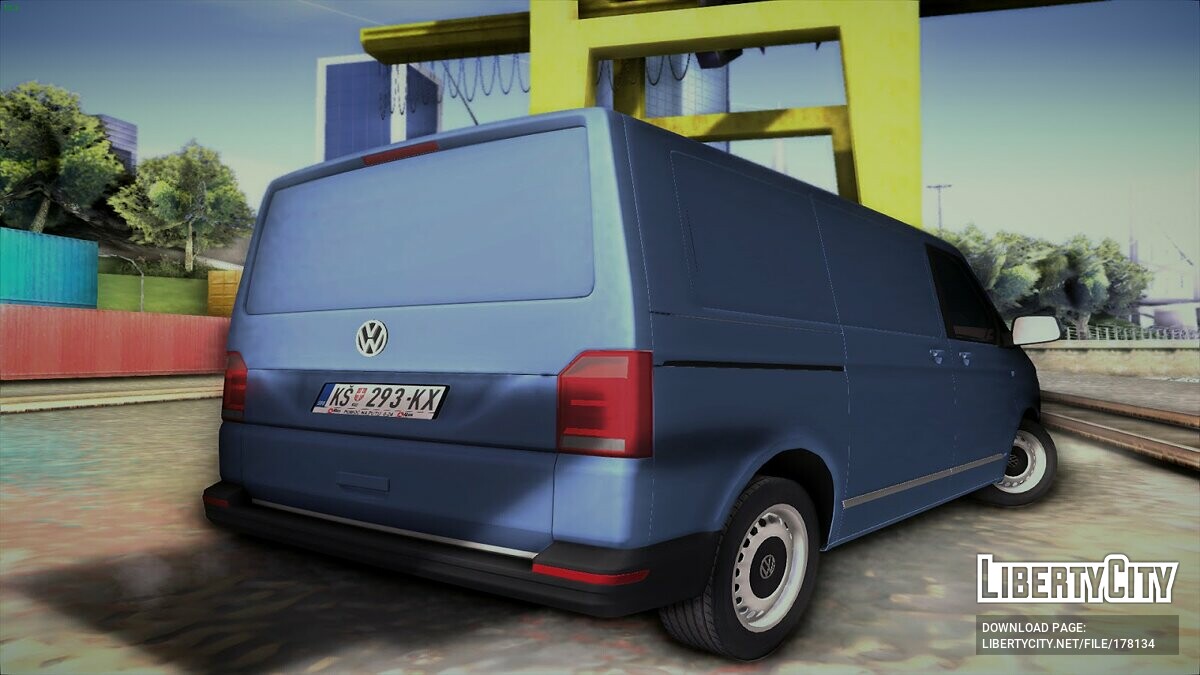 Скачать Volkswagen T6 Stock для GTA San Andreas