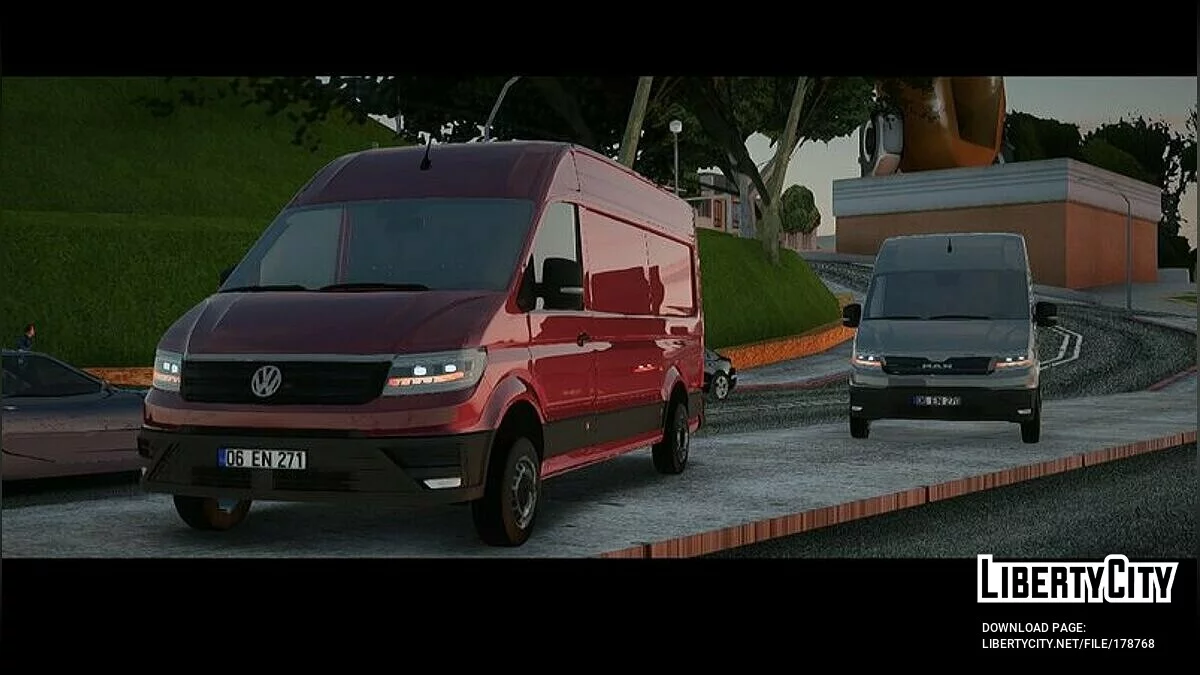 2018 Volkswagen Crafter v2 / GTA San Andreas
