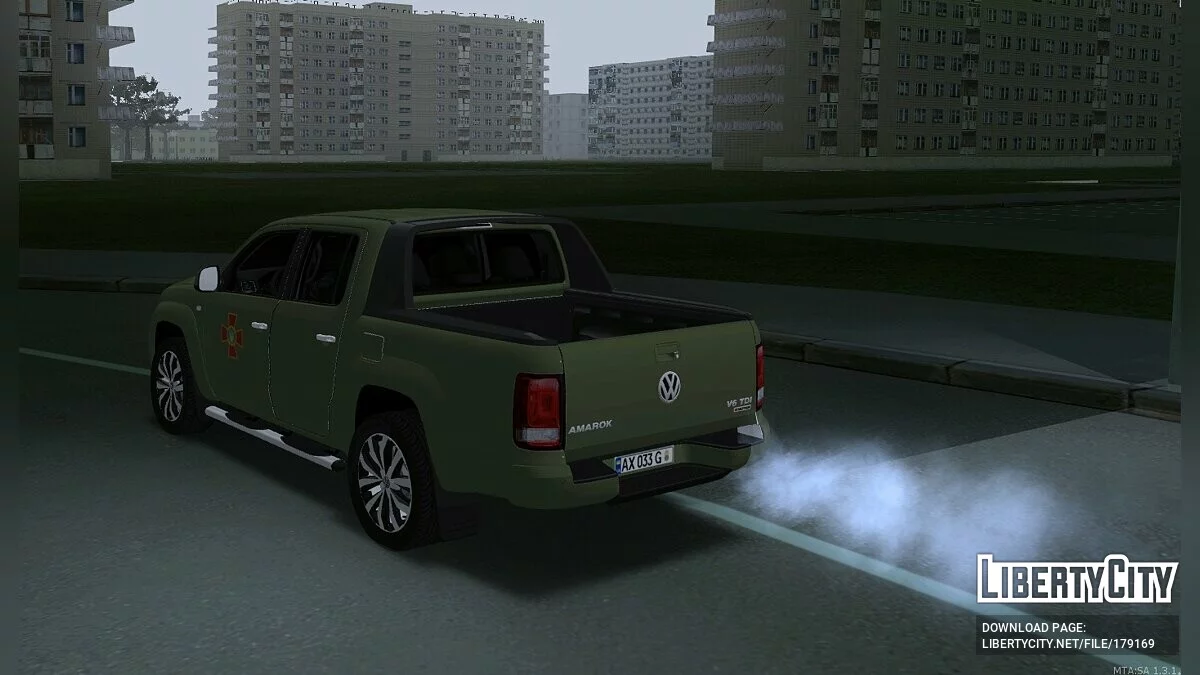 Volkswagen Amarok Національна гвардія України / GTA San Andreas