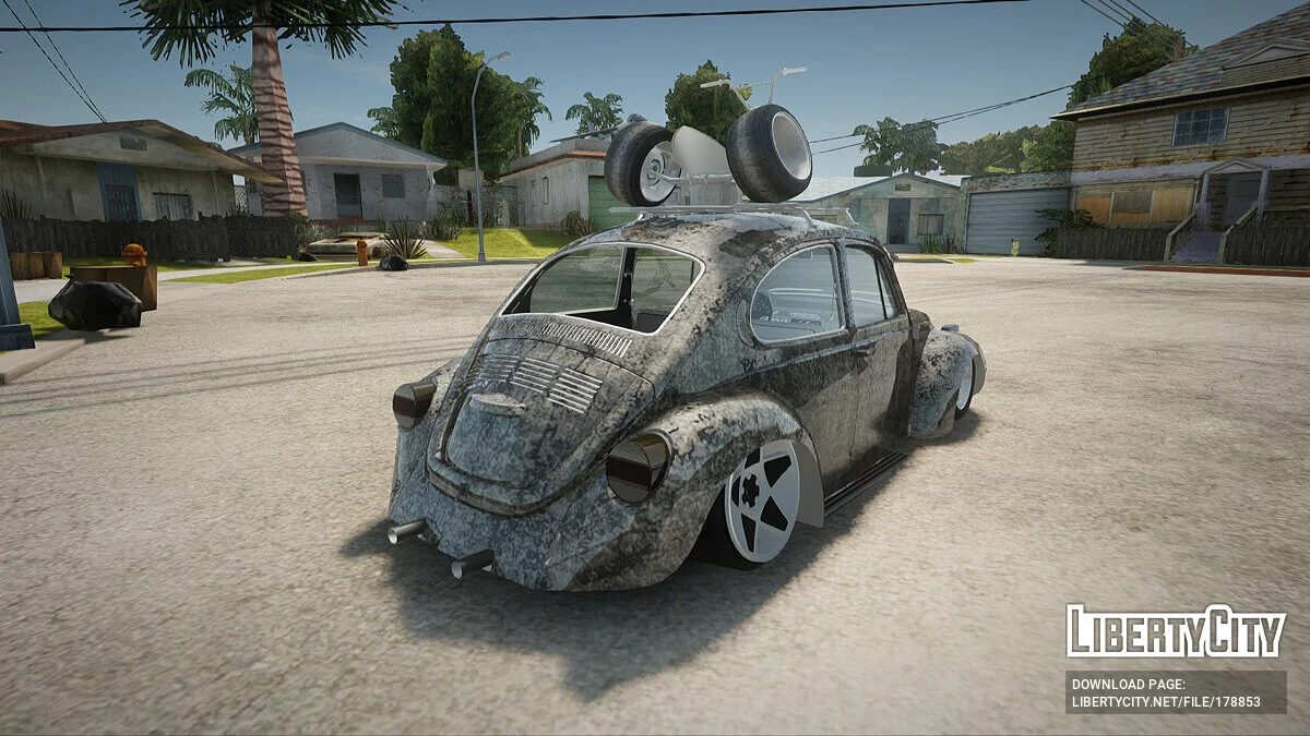 Volkswagen Beetle Vosvos 1973 / GTA San Andreas