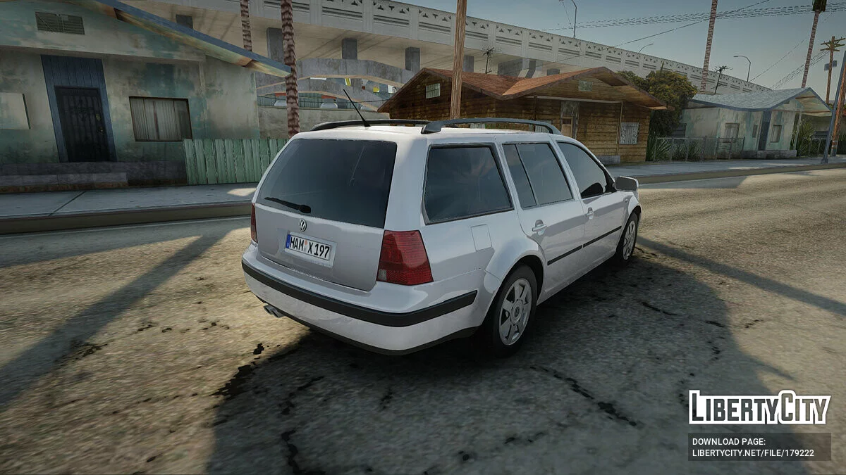 Volkswagen Golf 4 Wagon (Евробляха) / GTA San Andreas
