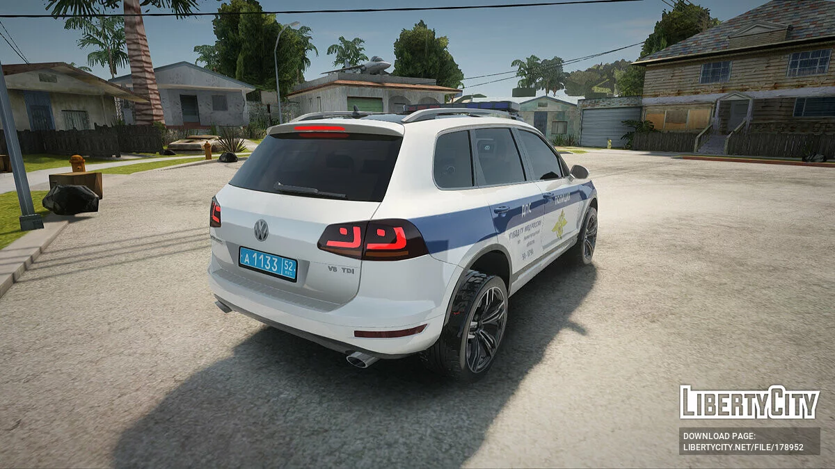 Volkswagen Touareg NF Russian Police / GTA San Andreas