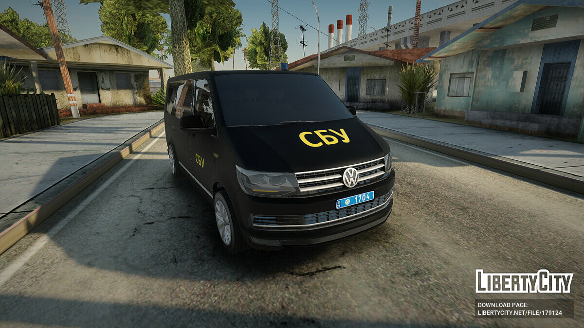 Скачать Volkswagen Transporter СБУ для GTA San Andreas