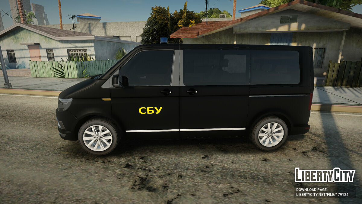 Скачать Volkswagen Transporter СБУ для GTA San Andreas