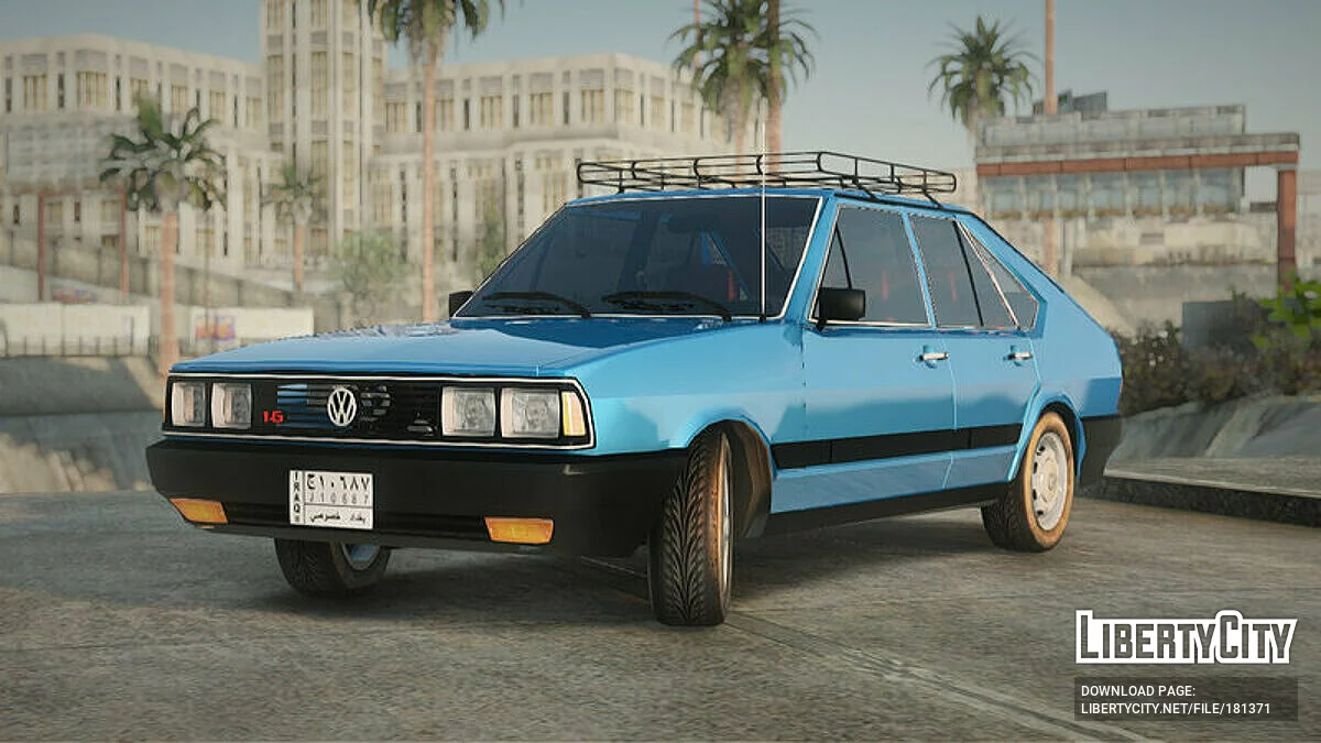 1987 Volkswagen Passat Pointer 1.6L LSE Iraque / GTA San Andreas
