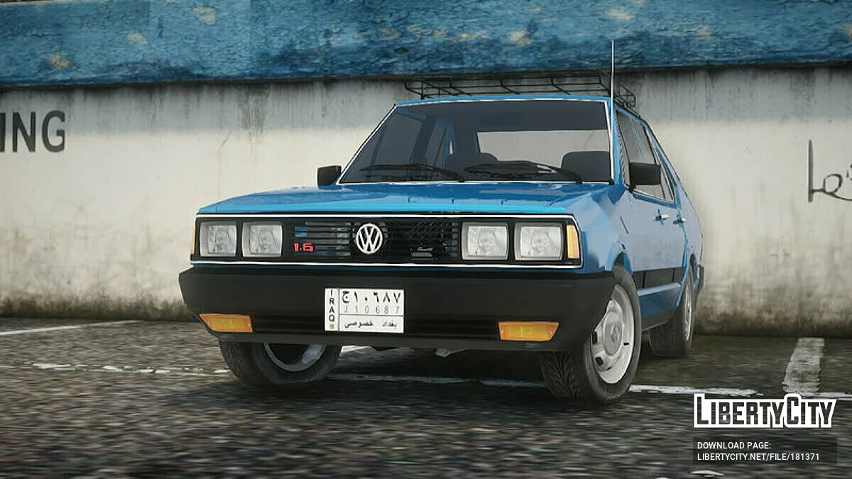 1987 Volkswagen Passat Pointer 1.6L LSE Iraque / GTA San Andreas