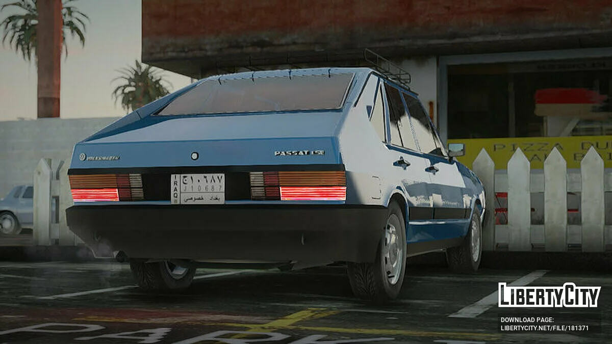 1987 Volkswagen Passat Pointer 1.6L LSE Iraque / GTA San Andreas