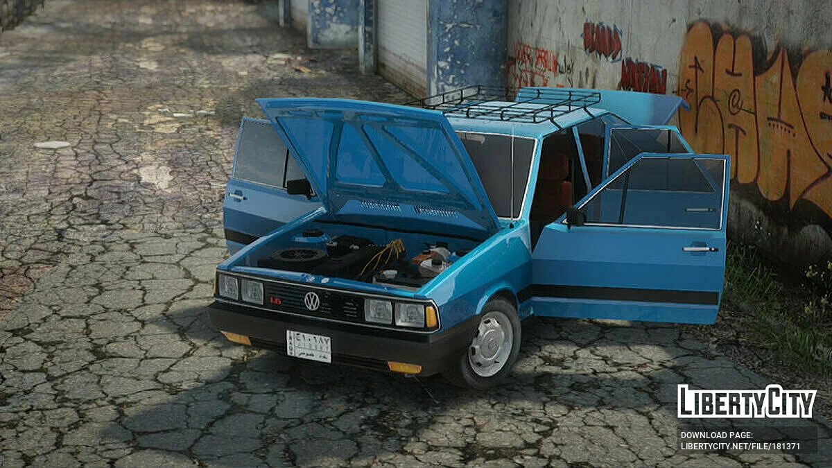 1987 Volkswagen Passat Pointer 1.6L LSE Iraque / GTA San Andreas