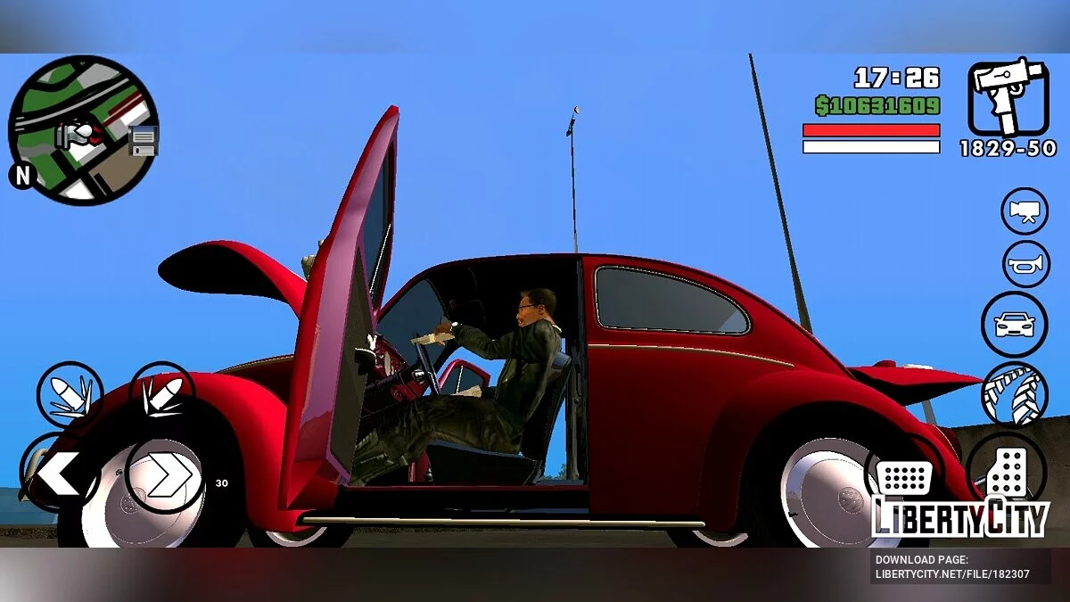 Volkswagen Beetle 1963 / GTA San Andreas