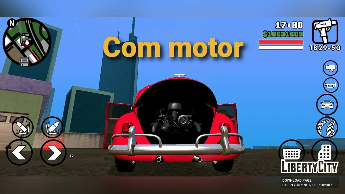 Volkswagen Beetle 1963 / GTA San Andreas