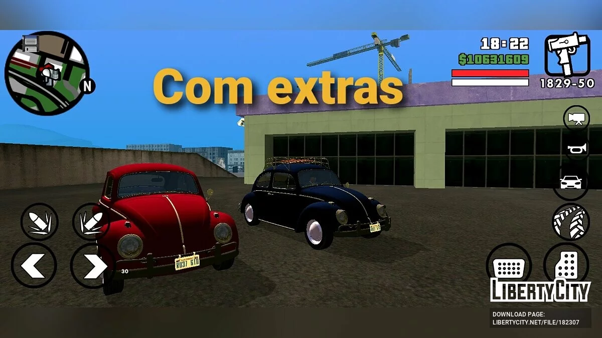 Volkswagen Beetle 1963 / GTA San Andreas