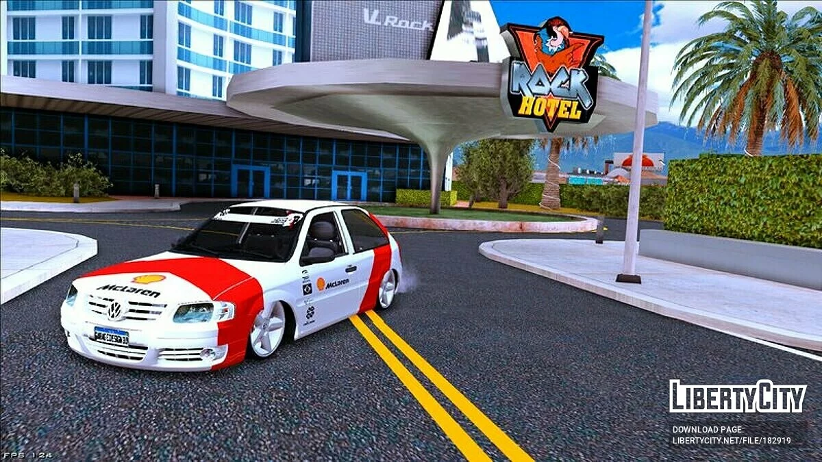 VW Gol G4 do Danilo crespo versao Ayrton Senna / GTA San Andreas