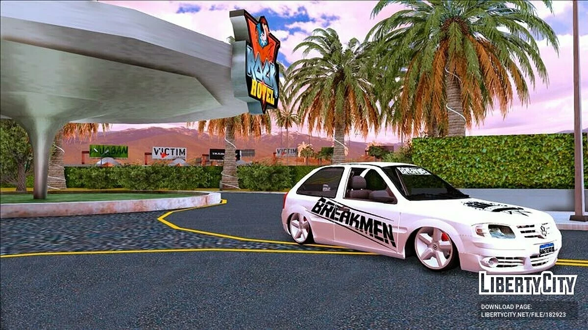 VW Gol G4 do Danilo crespo versao Breakmen V2.0 / GTA San Andreas