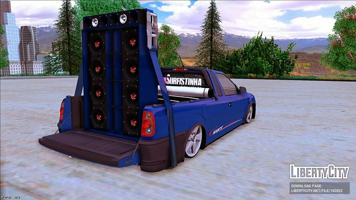 VW Saveiro G4 Surfistinha Do Duduuy / GTA San Andreas