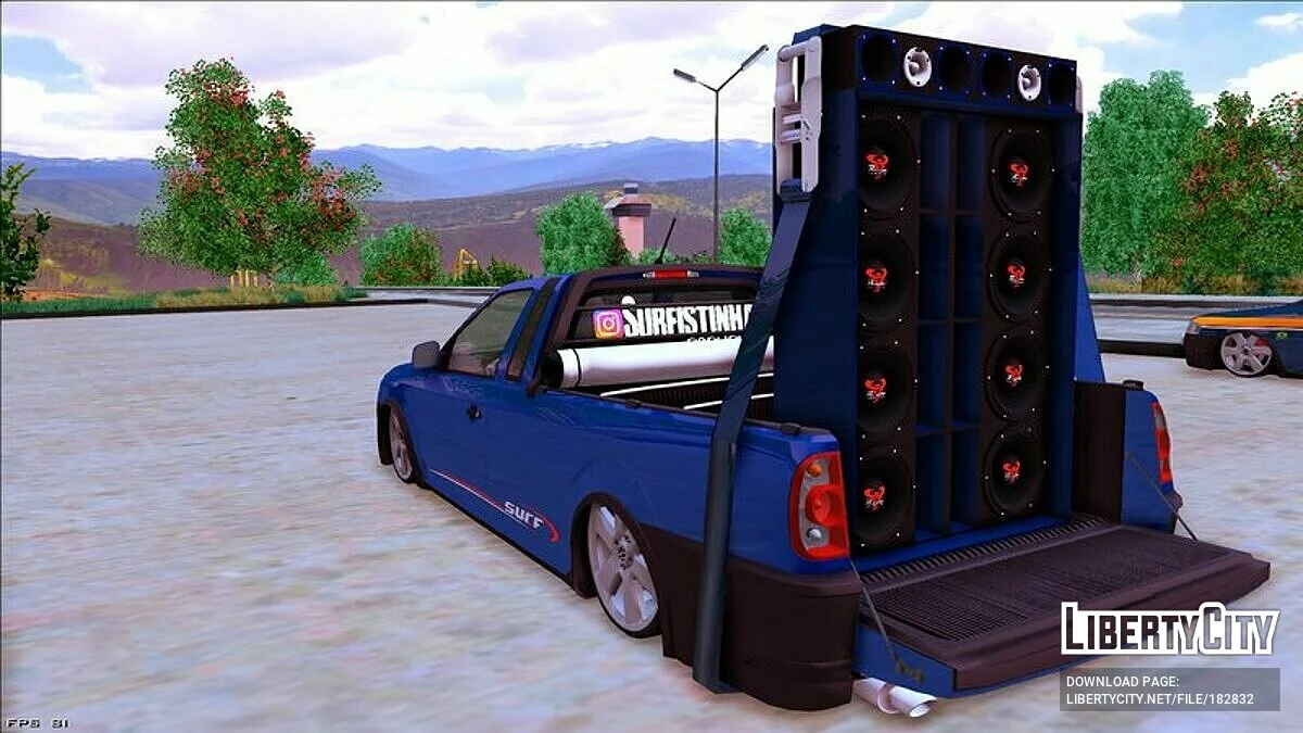 VW Saveiro G4 Surfistinha Do Duduuy / GTA San Andreas