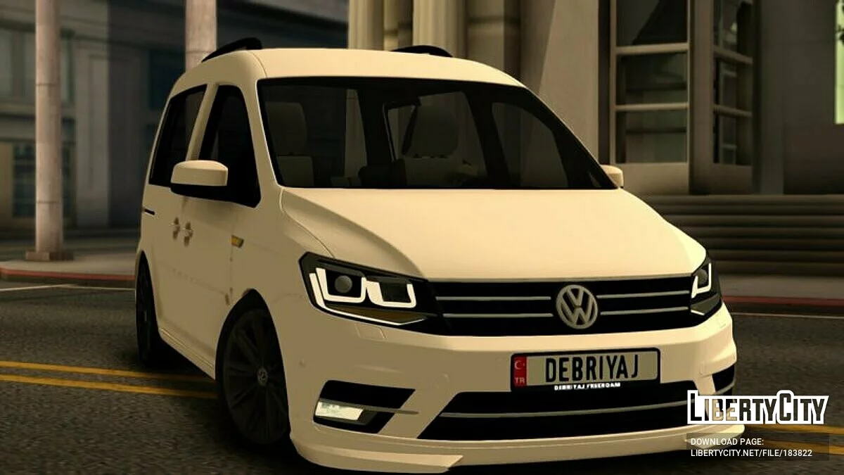 Volkswagen Caddy - 2017 / GTA San Andreas