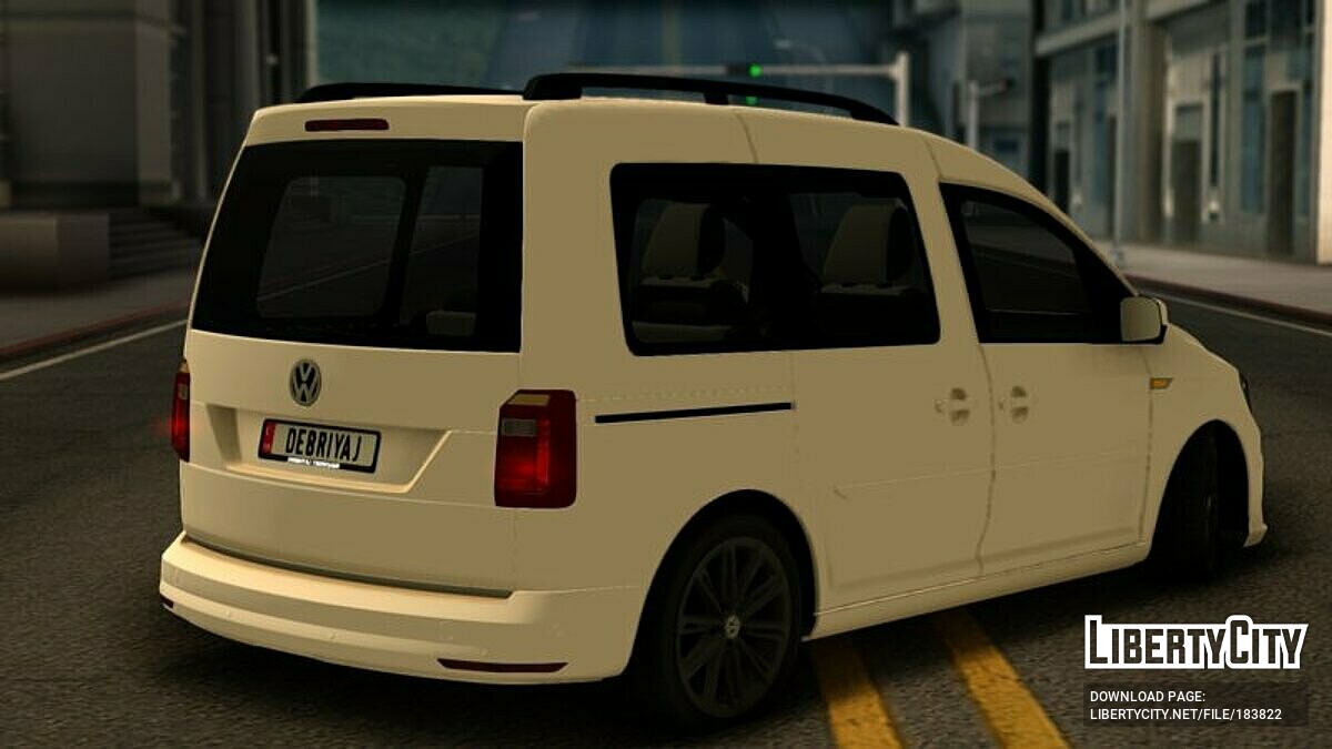 Скачать Volkswagen Caddy - 2017 для GTA San Andreas