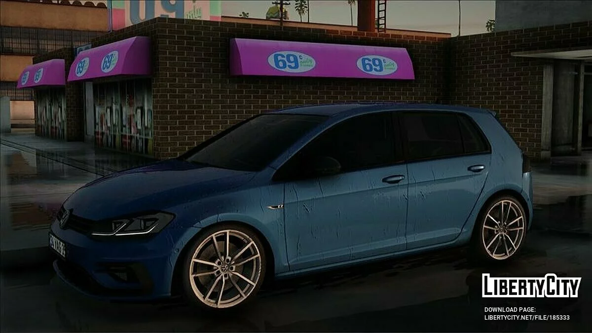 Volkswagen Golf 7.5R / GTA San Andreas