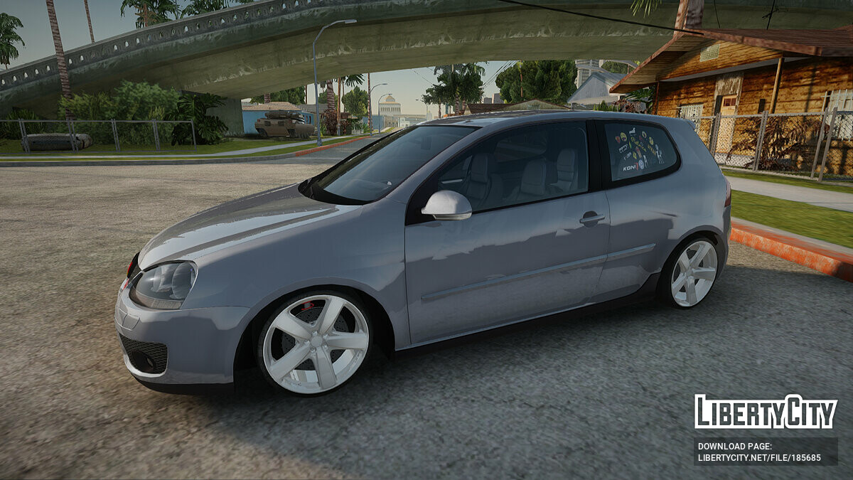 Скачать Volkswagen Golf Mk5 для GTA San Andreas