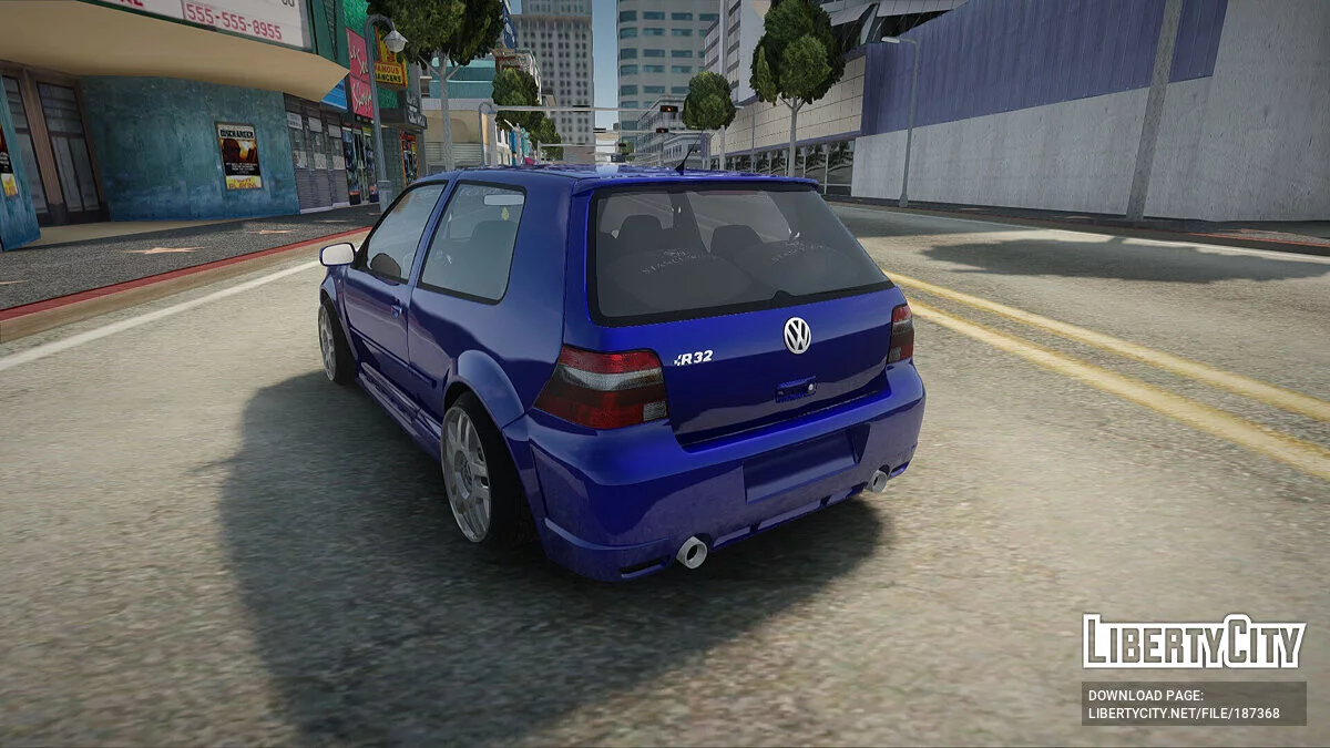 Volkswagen Golf R32 / GTA San Andreas