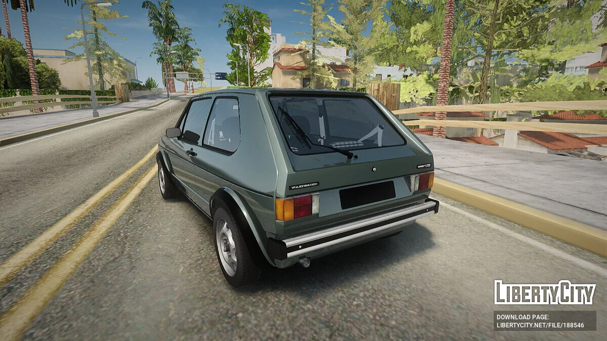 Volkswagen Golf MK 1 / GTA San Andreas