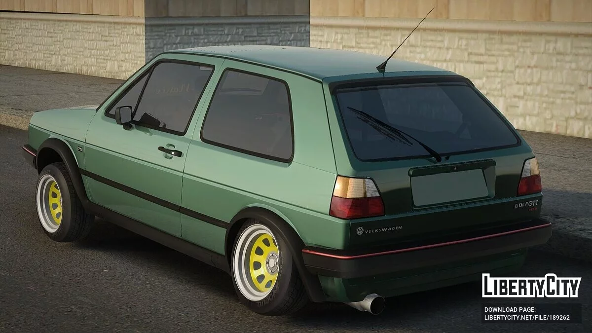 Volkswagen Golf MK2 LowStance / GTA San Andreas