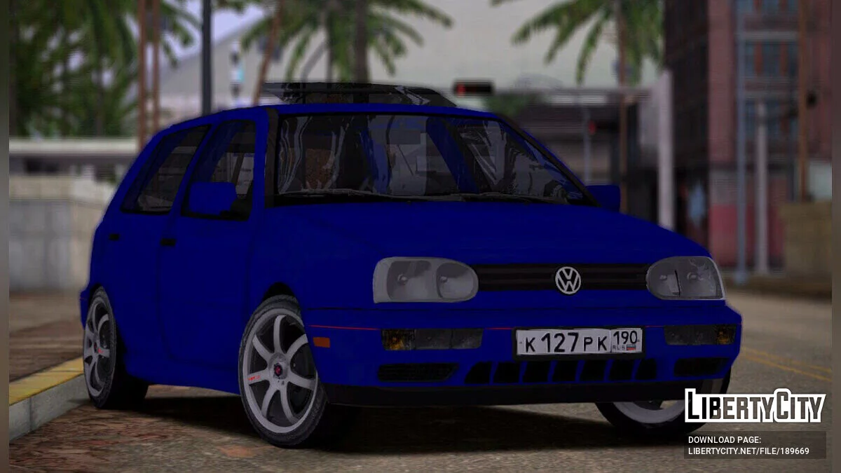 Volkswagen Golf Mk3 / GTA San Andreas