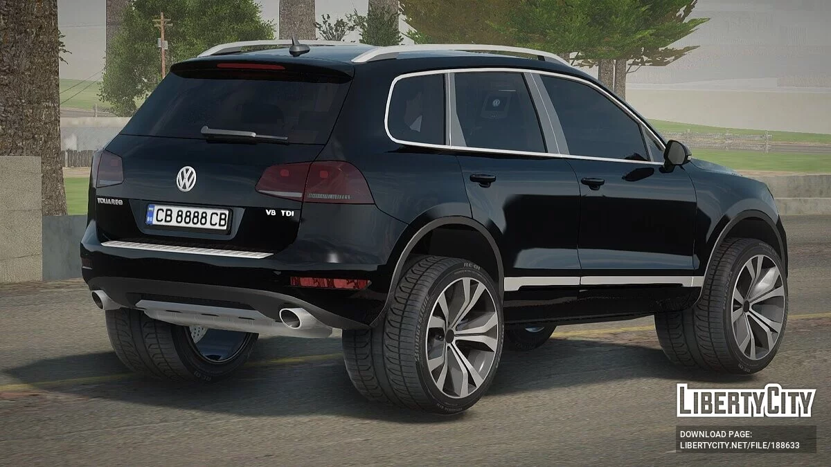 Volkswagen Touareg [BG Plates] / GTA San Andreas
