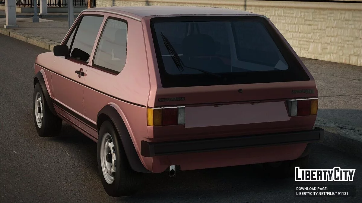 Volkwagen Golf MK1 Stock / GTA San Andreas