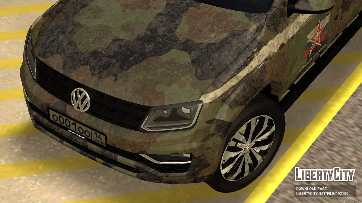 Volkswagen Amarok + CCD / GTA San Andreas